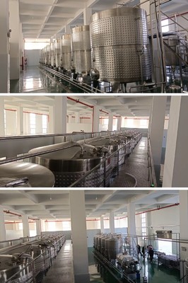 干紅葡萄酒釀造所需要的設(shè)備 中型葡萄酒發(fā)酵灌裝設(shè)備